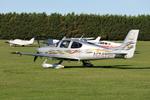 N747PL @ EGLM - N747PL 2007 Cirrus SR-22 Turbo White Waltham - by PhilR