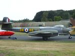 WL168 - Gloster Meteor F8 (displayed as 'WK864') at the Yorkshire Air Museum, Elvington