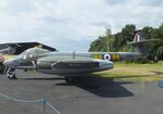 WL168 - Gloster Meteor F8 (displayed as 'WK864') at the Yorkshire Air Museum, Elvington