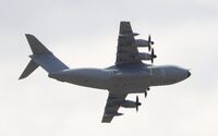 54 49 @ ETNW - A400M-180 54 49 flies over Wunstorf Air Base (ETNW) - by Ingo Frerichs