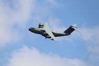 54 49 @ ETNW - A400M-180 54 49 flies over Wunstorf Air Base. - by Ingo Frerichs