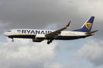 EI-IJP @ LMML - Boeing 737-8 MAX reg EI-IJP of Ryanair landing in Malta RW31. - by raymond