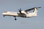 9H-LWA @ LMML - De Havilland Canada Dash 8-400 reg 9H-LWA of Luxwing landig in Malta. - by raymond