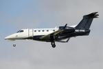 OK-PHE @ LMML - Embraer EMB-505 Phenom 300 reg OK-PHE of Atmospherica Aviation landing in Malta RW31 for a night stop, - by raymond