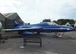 XL572 - Hawker Hunter T7 (displayed as 'XL571') at the Yorkshire Air Museum, Elvington