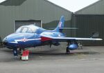 XL572 - Hawker Hunter T7 (displayed as 'XL571') at the Yorkshire Air Museum, Elvington