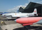 21417 - Canadair CT-133 (T-33) Silver Star 3 at the Yorkshire Air Museum, Elvington