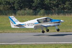 F-GTZH @ LFRB - Landing rwy 07R, Brest-Bretagne airport (LFRB-BES) - by Yankee Quebec