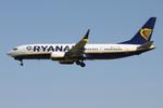 EI-IJW @ LMML - Boeing 737-8 MAX reg EI-IJW of Ryanair on approach landing in Malta RW31. - by raymond
