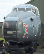VP293 - Avro Shackleton T4 (nose section only) at the Yorkshire Air Museum, Elvington - by Ingo Warnecke