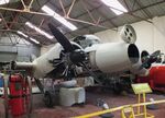 VV901 - Avro 652A Anson T21 (outer wings dismounted, minus parts of fuselage skin) being restored at the Yorkshire Air Museum, Elvington
