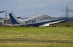 G-PIKK @ EGTR - Piper PA-28-140 Cherokee slowly deteriorating at Elstree. - by moxy
