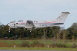 G-MEGN @ LFRB - Landing rwy 25L, Brest-Bretagne airport (LFRB-BES) - by Yankee Quebec