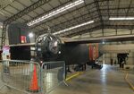 BAPC449 - Handley Page Halifax III (composite airframe, parts from HR792, JP158, LW687, TG536) displayed as RAF LV907 'NP F' on port side and as FAFL LL553 'O H7' of FAFL on starboard side, at the Yorkshire Air Museum, Elvington