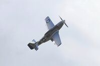 OO-NZW @ EDST - P-51D Mustang OO-NZW during the flight demonstration at the OTT 2025 on Hahnweide airfield. - by Ingo Frerichs