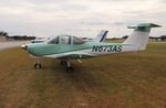 N673AS @ X14 - Piper PA-38-112 - by Mark Pasqualino