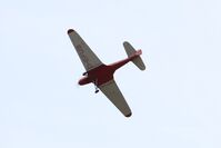 D-EFUB @ EDST - Klemm Kl 35D D-EFUB in flight at Hahnweide OTT 2025 - by Ingo Frerichs