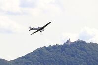 D-EBMX @ EDST - Klemm Kl 25 D-EBMX in front of Burg Teck at Hahnweide OTT 2025 - by Ingo Frerichs