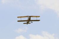 D-EOMM @ EDST - CASA Jungmann D-EOMM takes off from Hahnweide airfield at OTT 2025 - by Ingo Frerichs