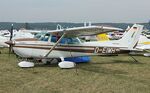 D-EIMH @ EDMT - 1972-build Skyhawk in the crowd at Tannkosh 2013