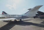 F-GBTM - Dassault Falcon 20GF meteorological research aircraft at the Aeroscopia, Blagnac (Toulouse)