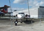 F-GBTM - Dassault Falcon 20GF meteorological research aircraft at the Aeroscopia, Blagnac (Toulouse)
