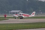 N144MC @ KOSH - Piper PA-28-140 - by Mark Pasqualino