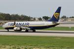 SP-RKE @ LMML - Boeing 737-8AS reg SP-RKE of Ryanair Sun just landed in Malta. - by raymond