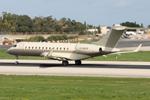 C-GNCB @ LMML - Bombardier BD-700-1A10 Global Express reg C-GNCB operated by Berkshire Securities rotating RW31 departing Malta. - by raymond