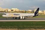 D-AIEP @ LMML - Lufthansa Airbus A321-271N reg D-AIEP in Lufthansa Help Alliance livery just landed in Malta from Frankfurt. - by raymond
