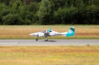 D-GVIE @ ETNL - Diamond DA-42 NG Twin Star D-GVIE at Rostock Laage Airport - by Ingo Frerichs