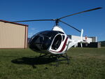 N330TH @ KELM - Very boxy looking heli