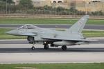 ZK426 @ LMML - Eurofighter EF-2000 Typhoon FGR.4 reg ZK426/426 of 12 Squadron Royal Air Force just landed on RW31 Malta.  - by raymond