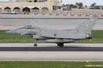 ZK308 @ LMML - Eurofighter EF-2000 Typhoon FGR4 reg ZK308 from Royal Air Force Coningsby arriving in Malta for a night stop enroute to the Middle East. - by raymond