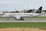 D-AIUA @ LMML - Airbus A320-214 reg D-AIUA in Lufthansa Star Alliance livery on the main runway in Malta. - by raymond
