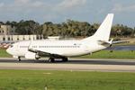 LZ-BOO @ LMML - Bul Air Boeing 737-341 reg LZ-BOO just landed in Malta RW31 performing a chartered flight. - by raymond