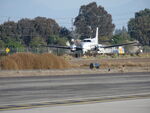 N1685S @ POC - Powering up for take off runway 26L - by Helicopterfriend