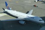 N480UA @ KSEA - Push-back for United A320 - by FerryPNL