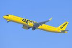 N984NK @ KLAX - Spitit A320N departing - by FerryPNL