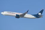 N867AM @ KLAX - Departure of AeroMexico B739 MAX - by FerryPNL