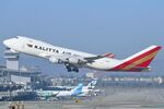 N782CK @ KLAX - Kalitta B744T lifting-off - by FerryPNL