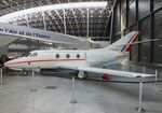F-ZACB - Dassault Falcon 10 (testbed with Turbomeca Larzac engine in smaller starboard nacelle) at the Aeroscopia, Blagnac (Toulouse) - by Ingo Warnecke