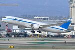 4X-EDF @ KLAX - ELAL B789 in retro outfit - by FerryPNL