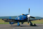 F-AZXJ @ LFSX - Hawker Sea Fury FB.11, Flight line, Luxeuil-Saint Sauveur Air Base 116 (LFSX) - by Yankee Quebec