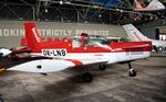 OK-LNB @ LKBE - Z-142 of BemoAir in the hangar at Benesov, Czech Republic - by ReinhardJost