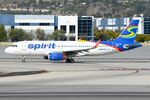 N637NK @ KBUR - Spirit A320 still in old livery - by FerryPNL