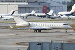 N501MG @ KBUR - Arrival of Win Group Holdings Global Express XRS - by FerryPNL