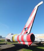 FU-125 - Republic F-84F Thunderstreak (minus rudder/horizontal tailplanes) at the Ailes Anciennes Toulouse Museum, Blagnac - by Ingo Warnecke
