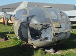 1655 - Sud-Est SE.3160 Alouette III (minus engine/rotors) at the Ailes Anciennes Toulouse Museum, Blagnac - by Ingo Warnecke