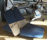 EC-YVT - Rans S-12 Airaile (minus wings) at the FPAC (Fundació Parc Aeronàutic de Catalunya) Centre Cultural Aeronàutic, Barcelona El Prat airport